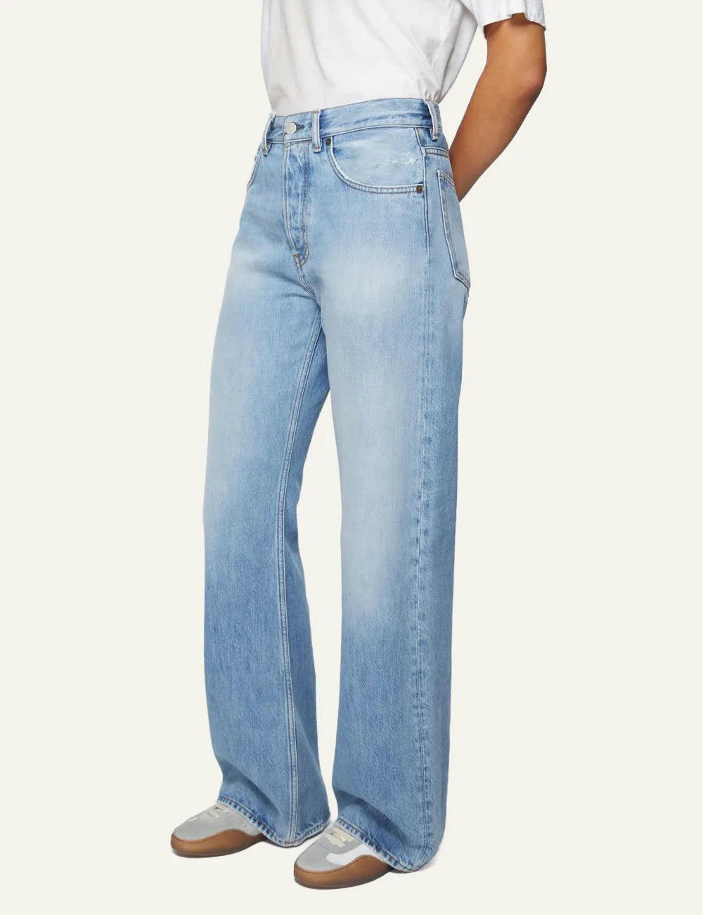 ACNE STUDIOS 2021F LIGHT BLUE JEANS