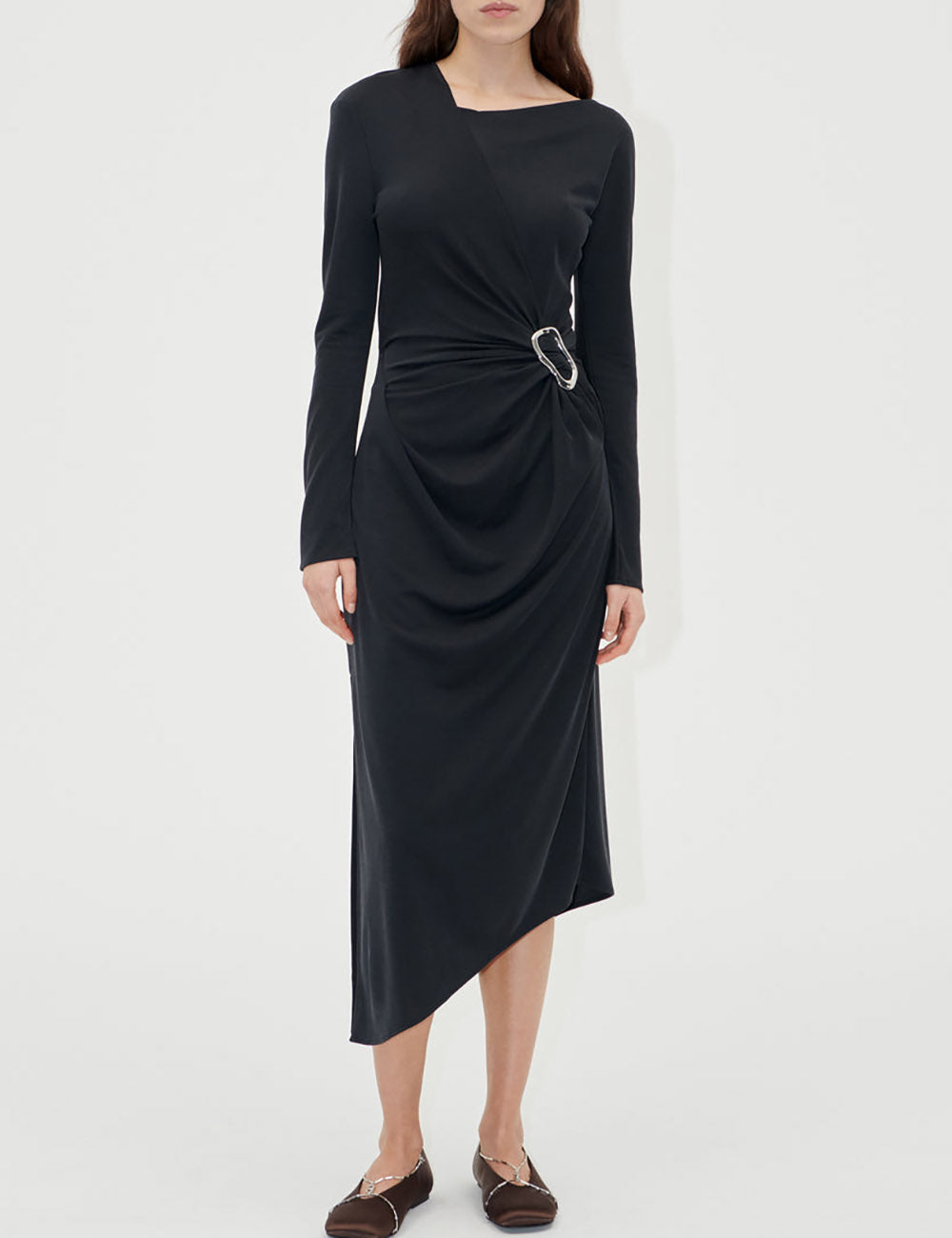 STINE GOYA MIDI DRESS W FIXED BUCKLE STINE GOYA