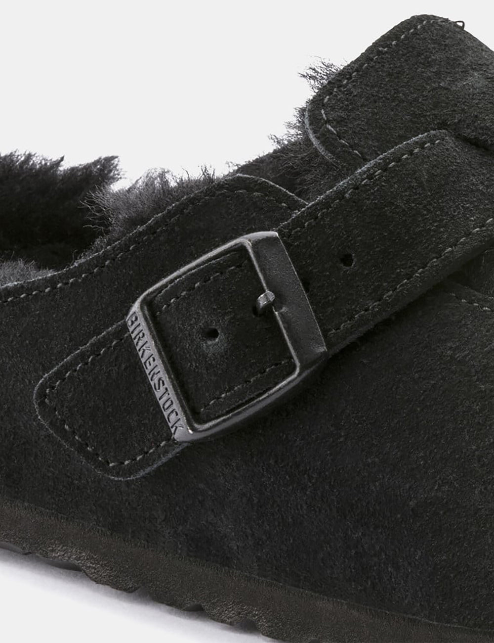 BIRKENSTOCK LEATHER BOSTON SHEARLING LEVE