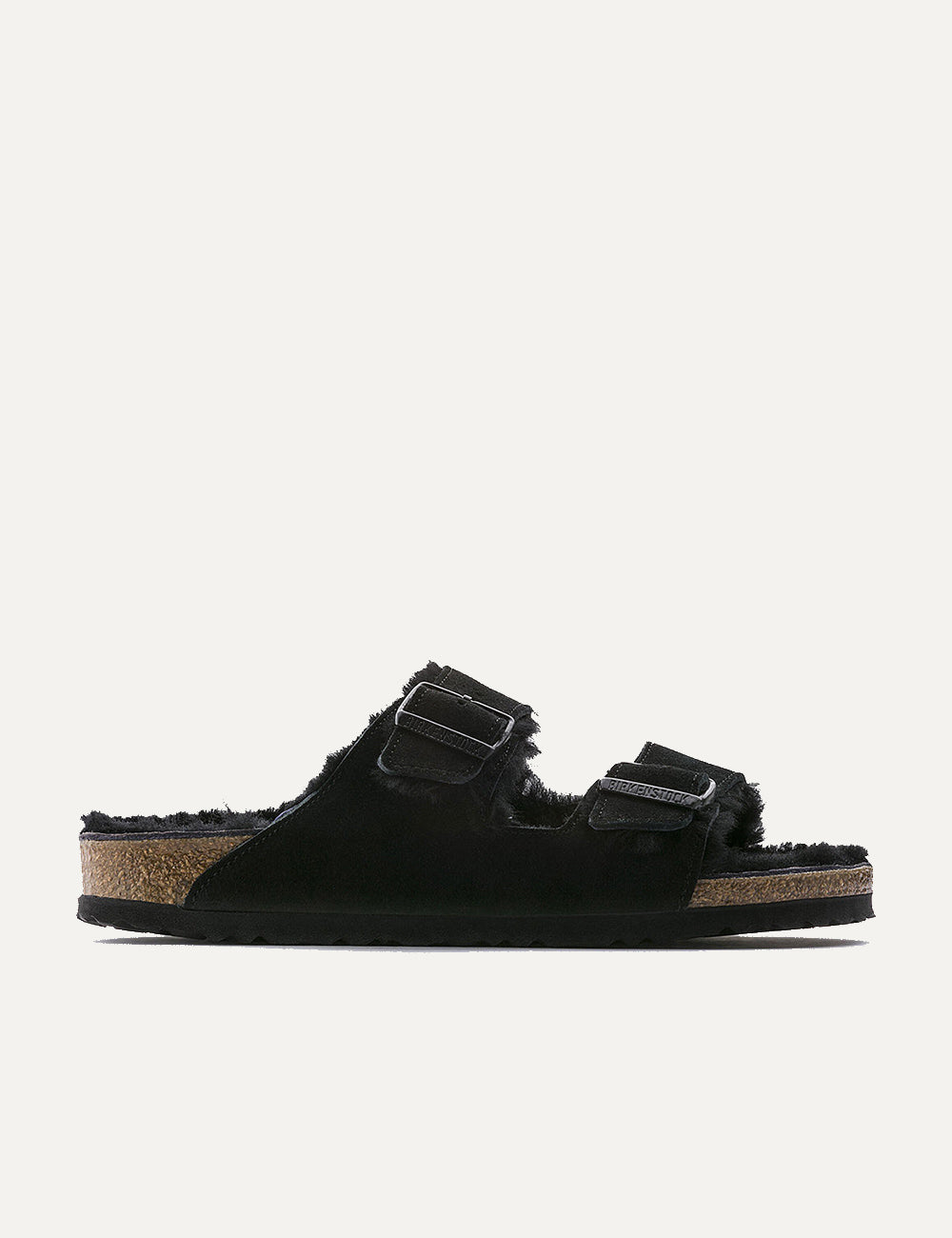 BIRKENSTOCK LEATHER ARIZONA SHEARLING LEVE