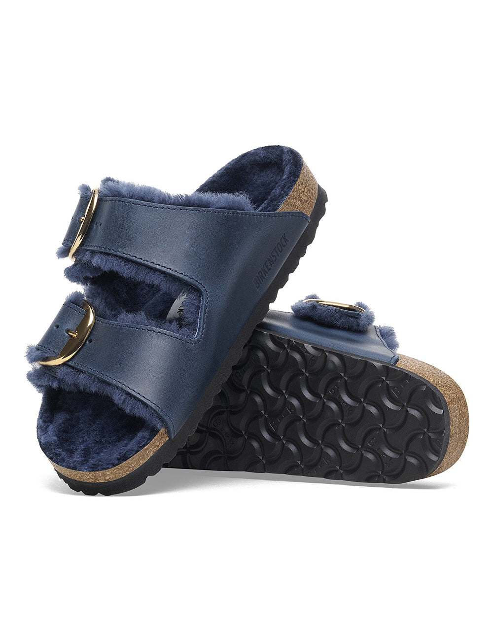 BIRKENSTOCK LEATHER ARIZONA BB SHEARLING LEOI