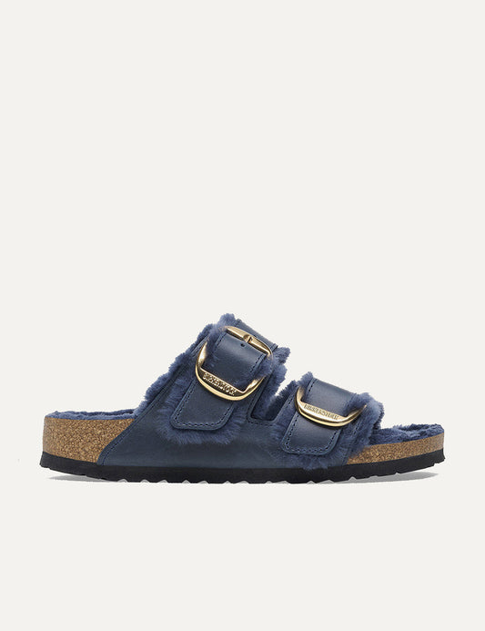 BIRKENSTOCK LEATHER ARIZONA BB SHEARLING LEOI