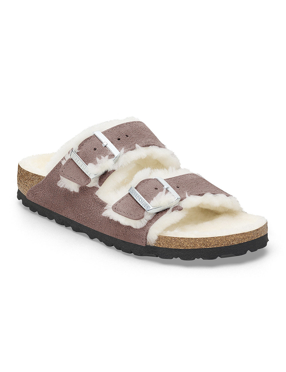 BIRKENSTOCK LEATHER ARIZONA SHEARLING LEVE