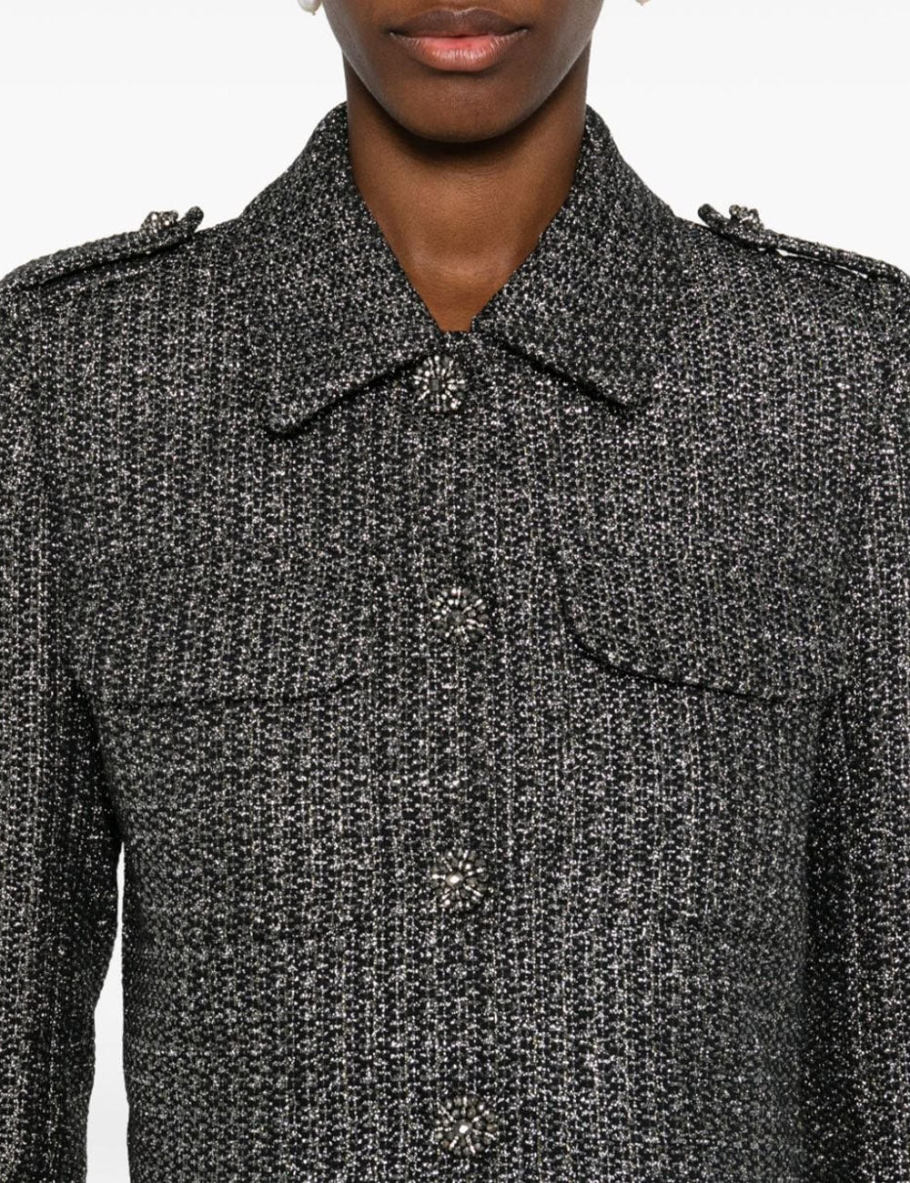 SELF-PORTRAIT BOUCLE JACKET SELF-PORTRAIT