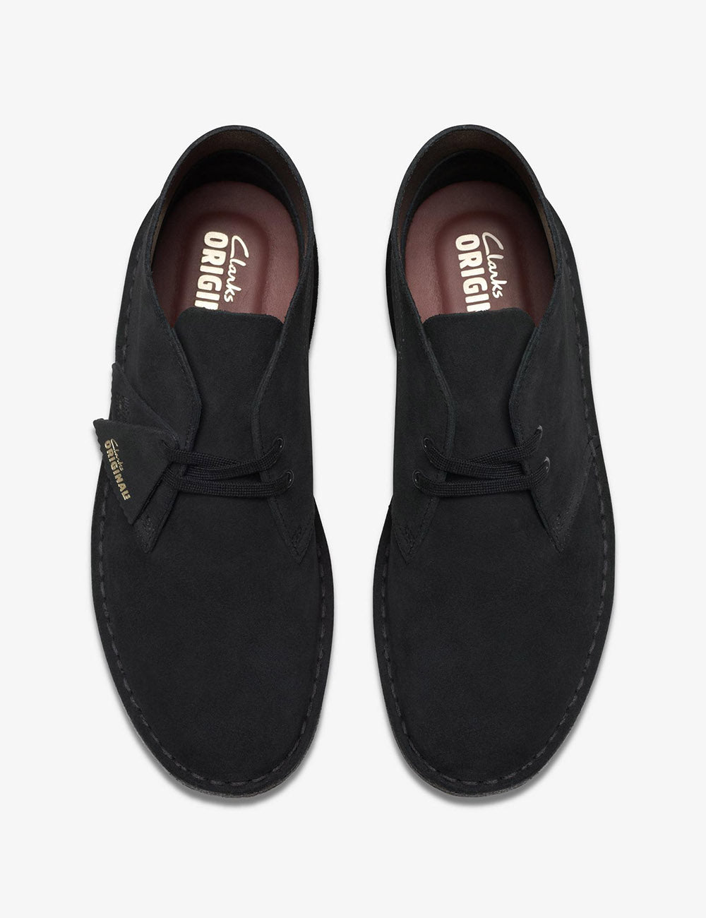 CLARKS DESERT BOOT BLACK SDE CLARKS