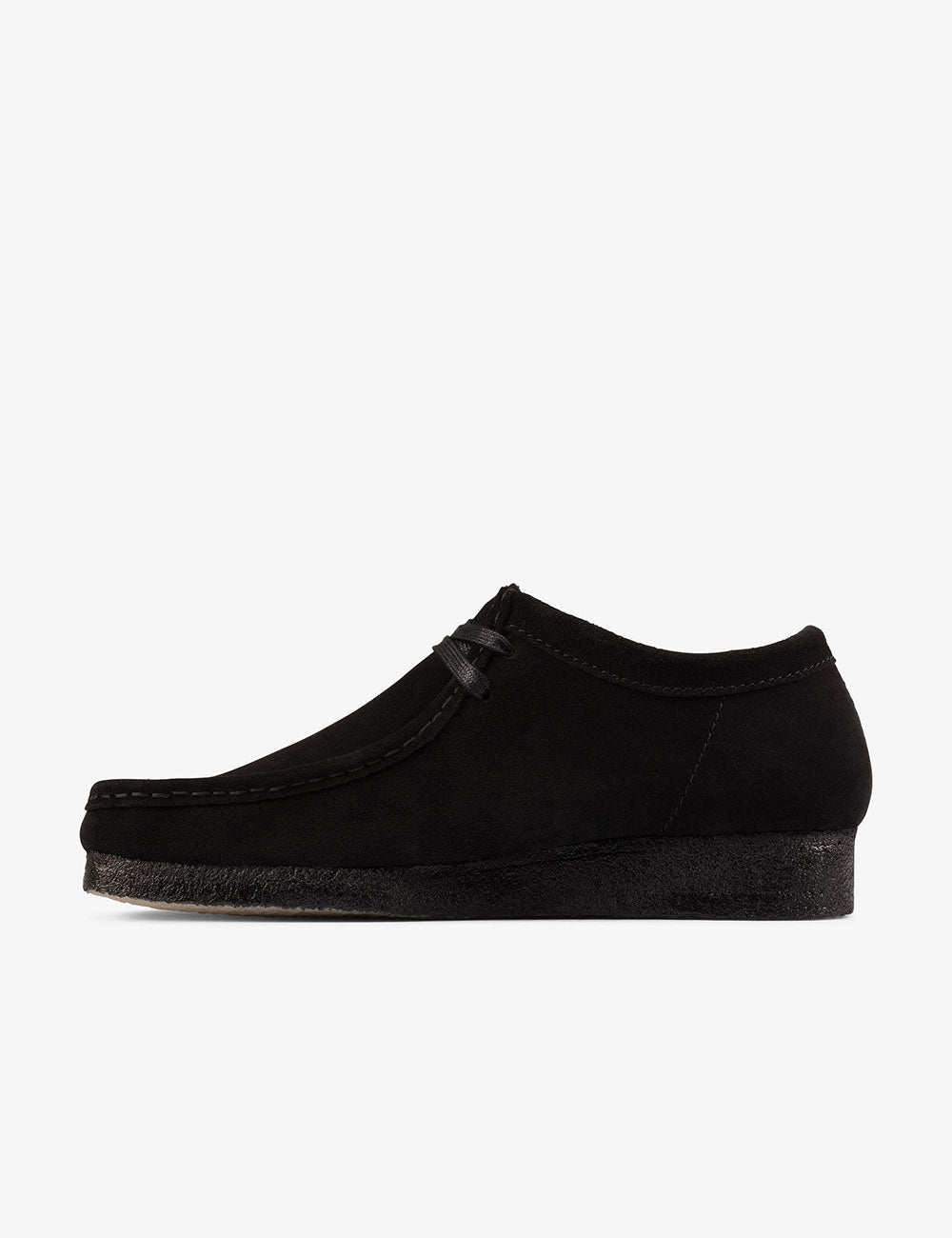 CLARKS WALLABEE BLACK SDE CLARKS