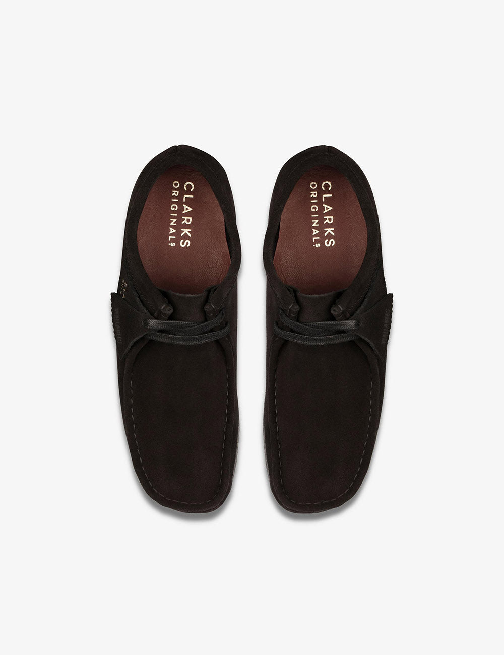 CLARKS WALLABEE BLACK SDE CLARKS