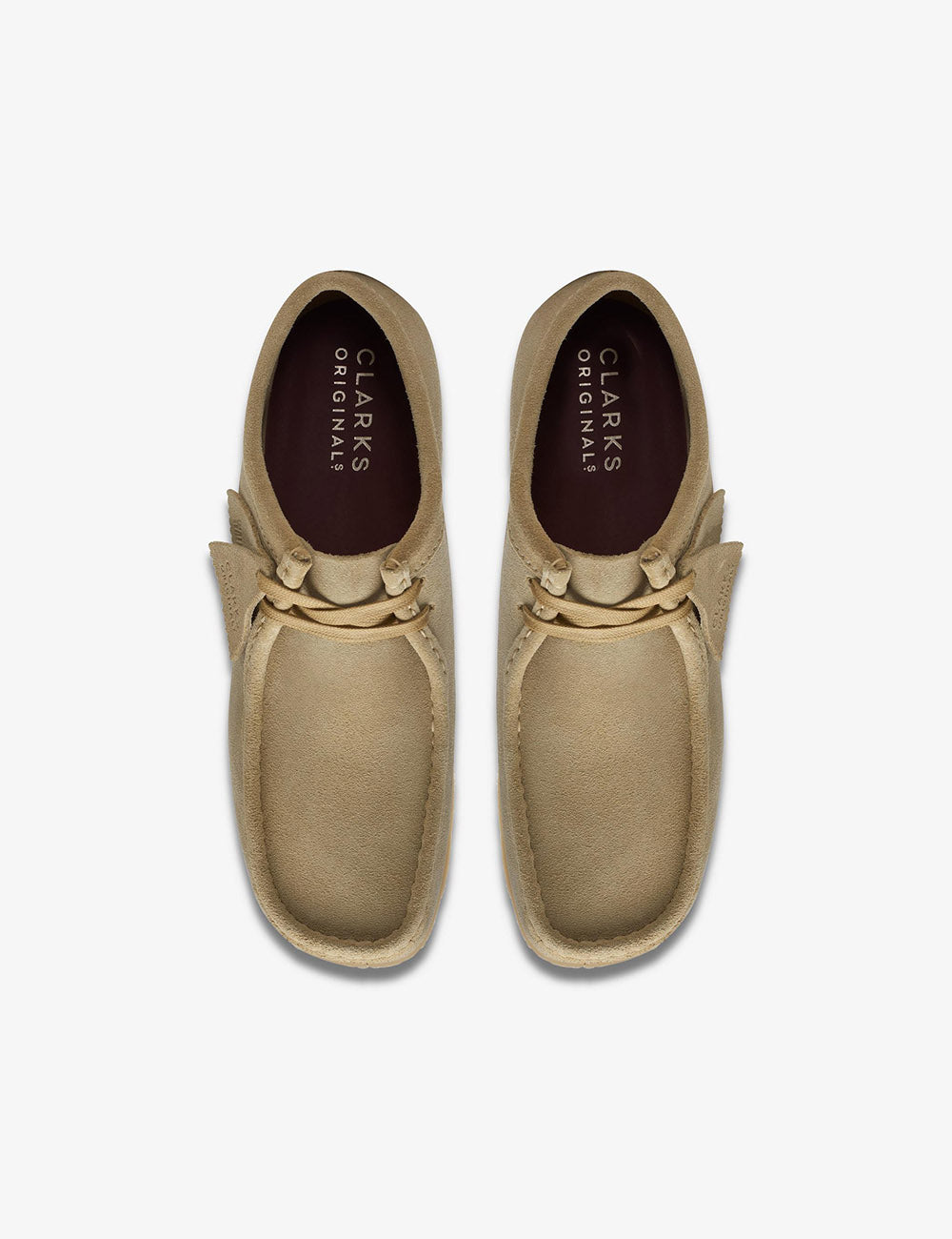 CLARKS WALLABEE MAPLE SUEDE CLARKS