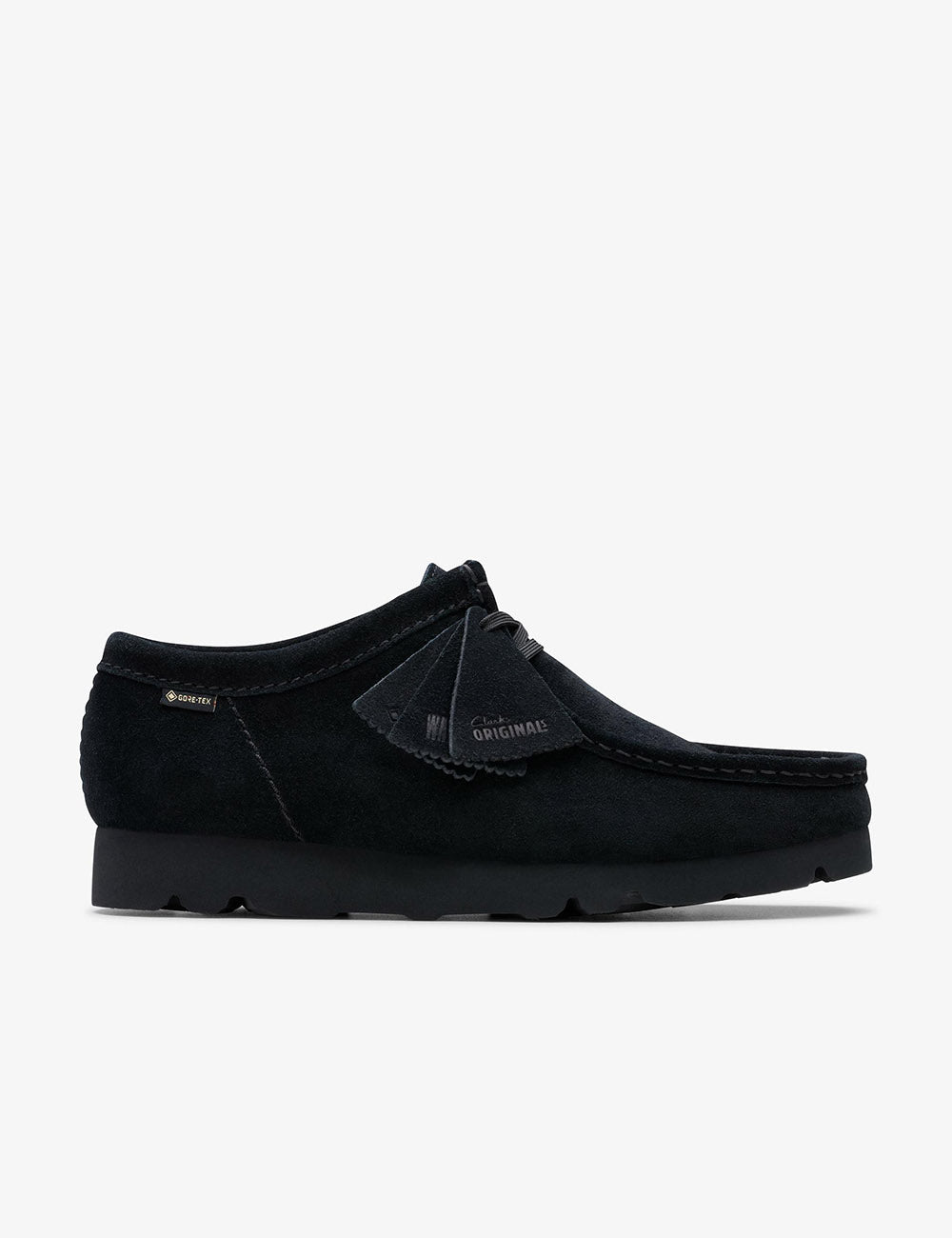 CLARKS WALLABEEGTX BLACK SDE CLARKS