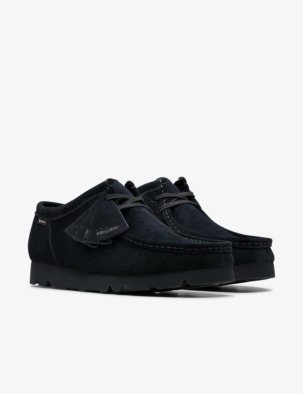 CLARKS WALLABEEGTX BLACK SDE CLARKS