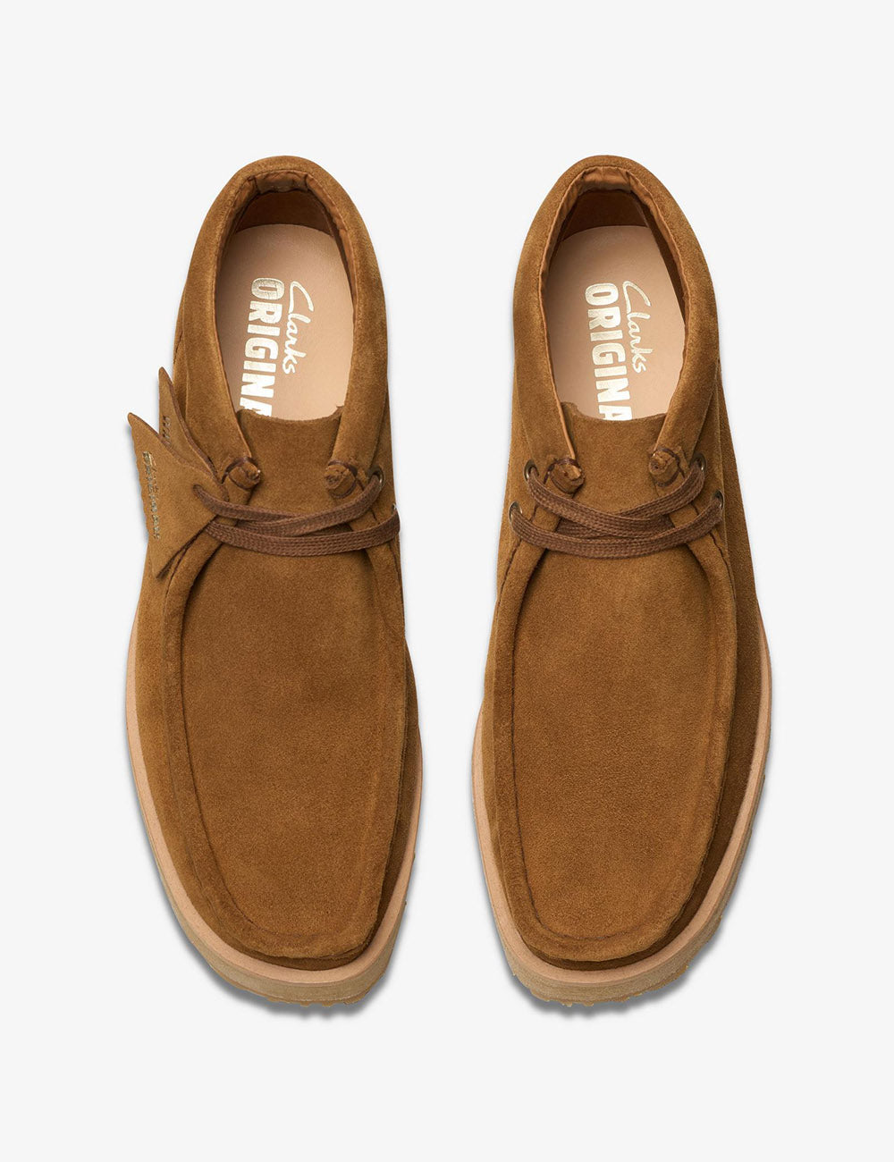 CLARKS WALLABEE SCOUT COLA SUEDE CLARKS