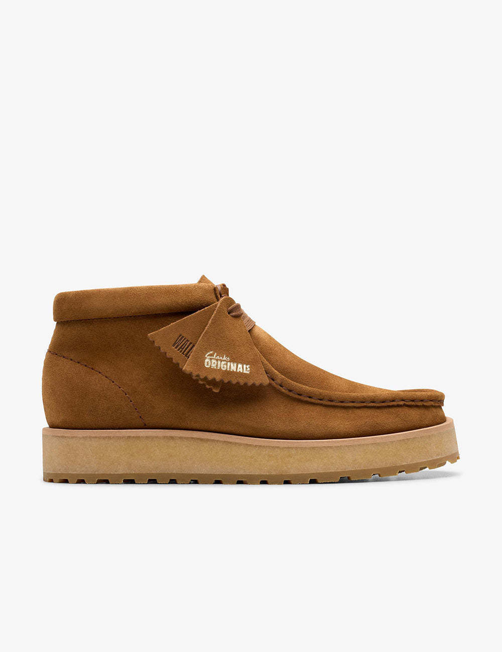 CLARKS WALLABEE SCOUT COLA SUEDE CLARKS