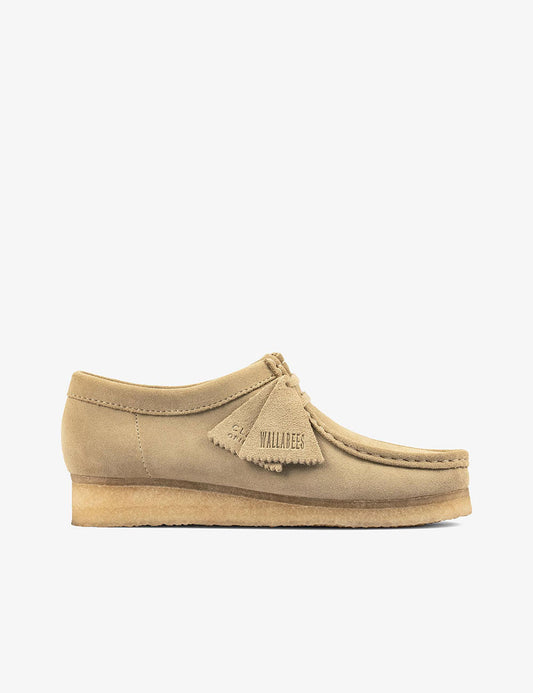 CLARKS WALLABEE MAPLE SUEDE