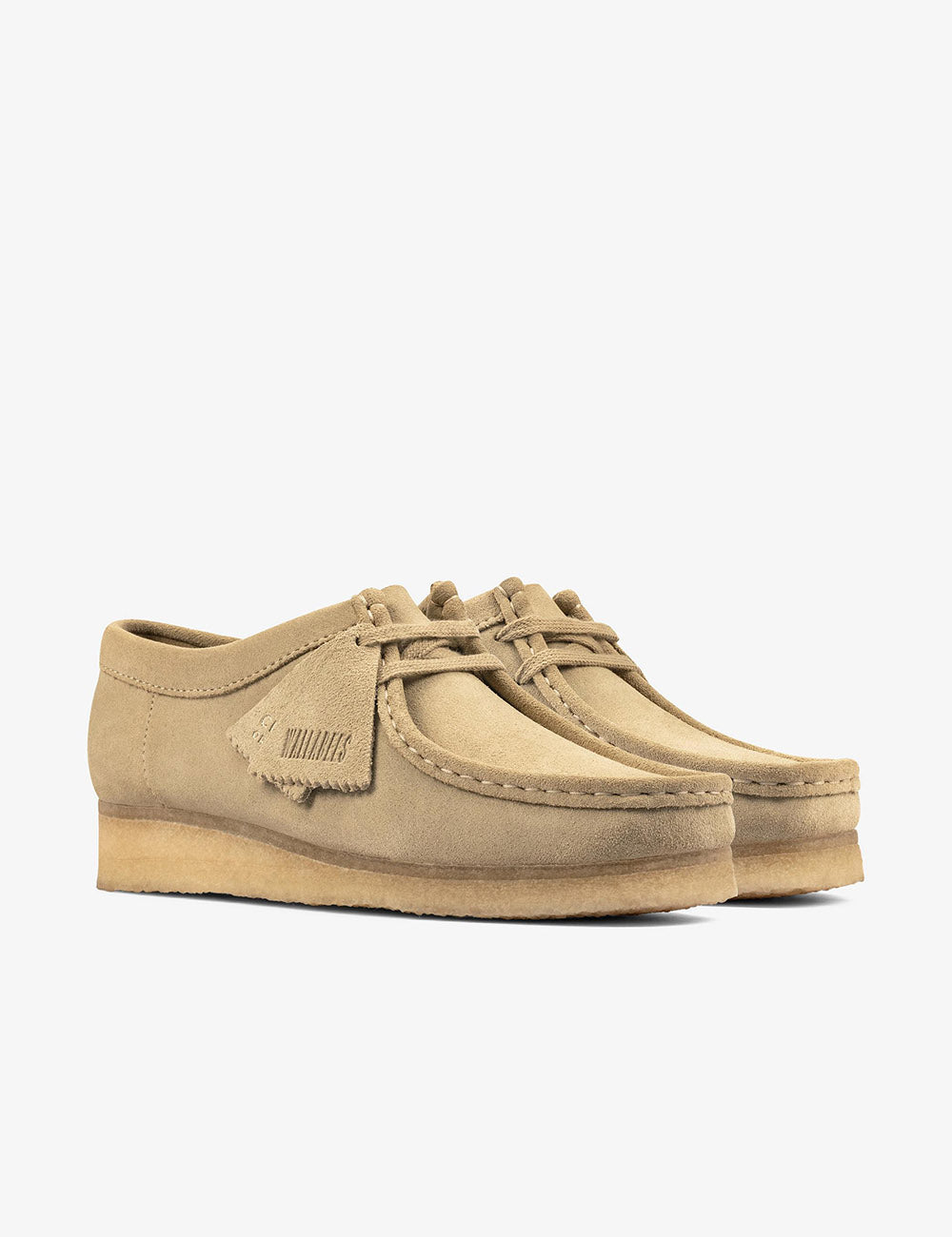 CLARKS WALLABEE MAPLE SUEDE CLARKS