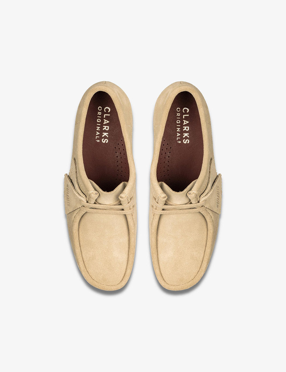 CLARKS WALLABEE MAPLE SUEDE CLARKS