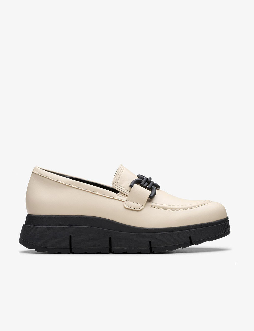 CLARKS LORIINI IZZY CREAM LEATHER