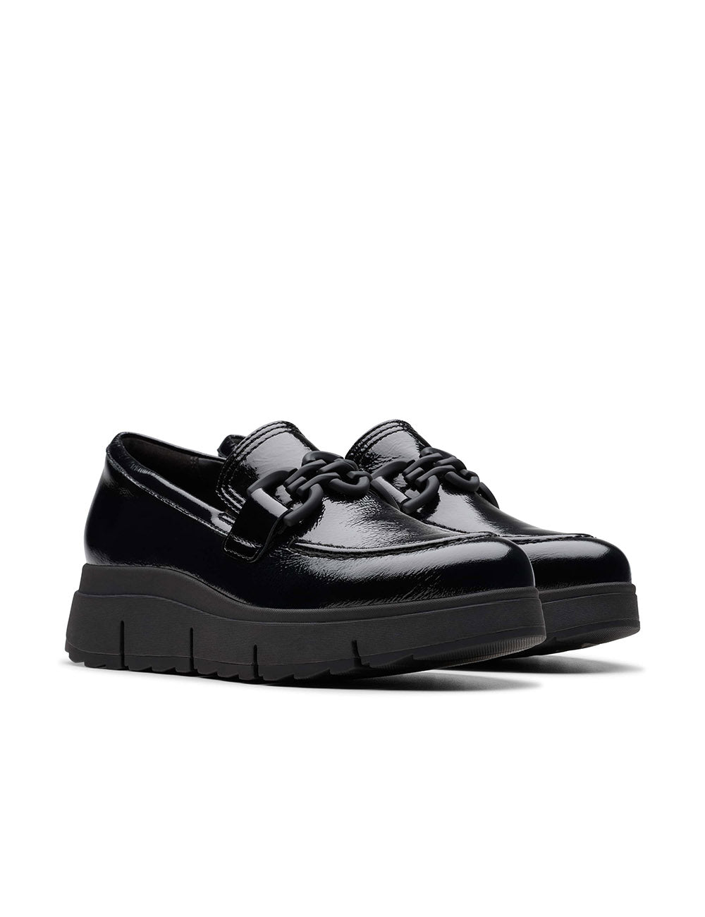 CLARKS LORIINI IZZY BLACK PAT CLARKS