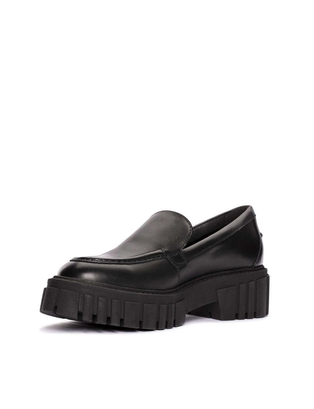 CLARKS PAGE LOAFER BLACK LEATHER CLARKS