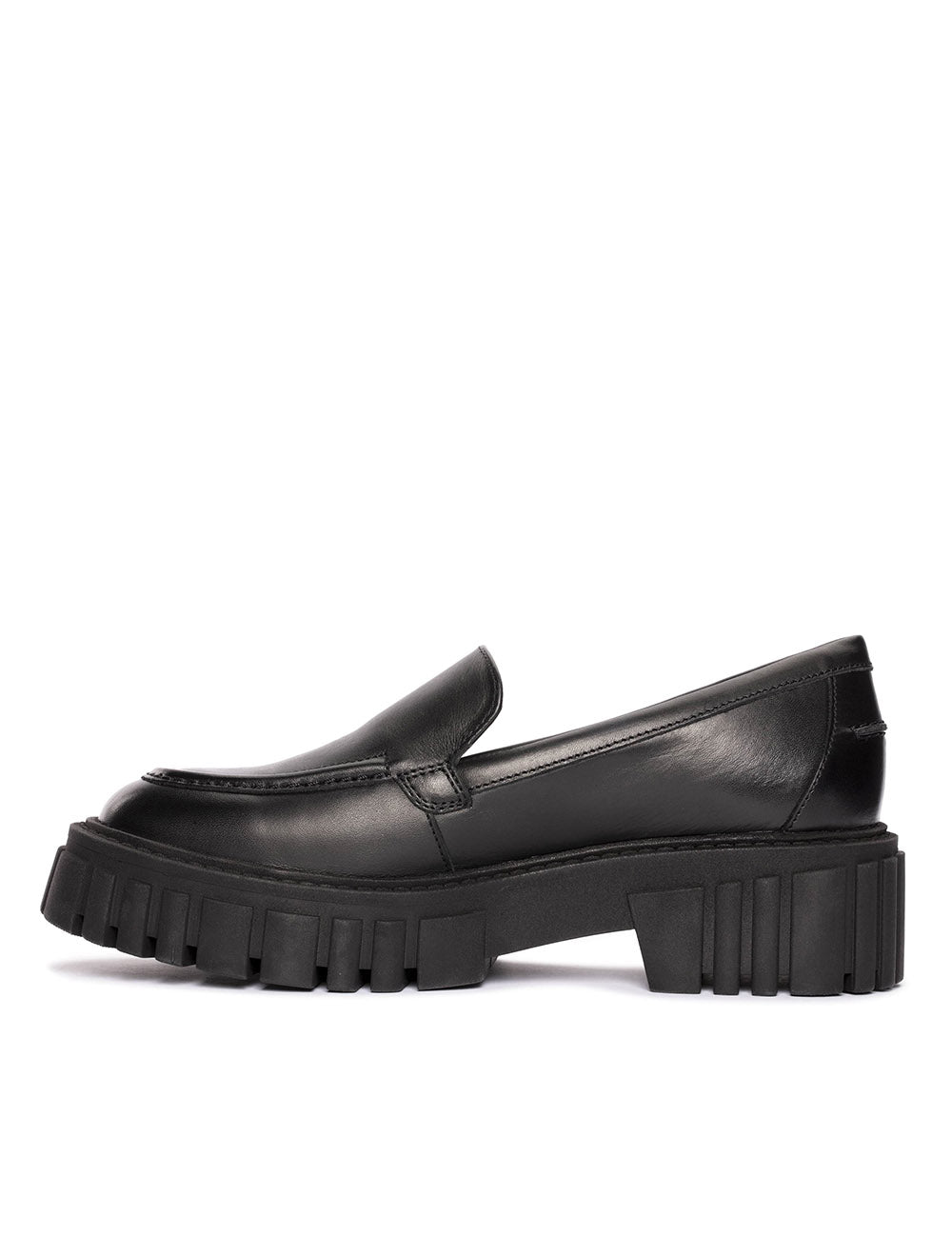 CLARKS PAGE LOAFER BLACK LEATHER CLARKS