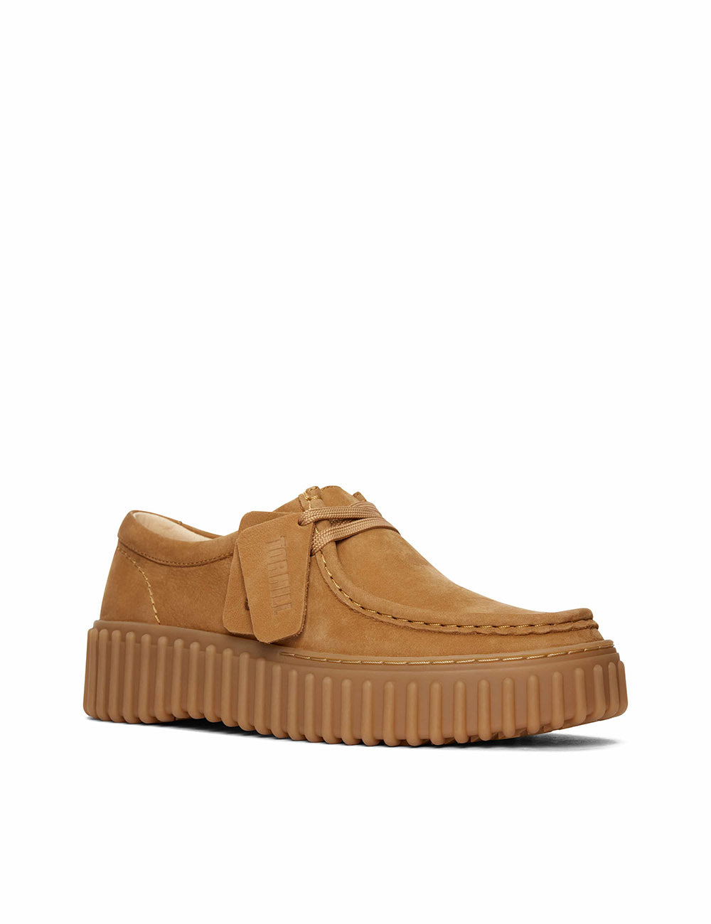 CLARKS TORHILL BEE LIGHT TAN NUB CLARKS