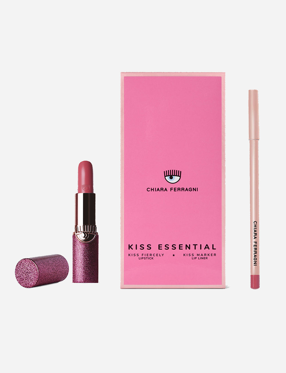 CHIARA FERRAGNI LIP KIT - KISS ESSENTIAL 12