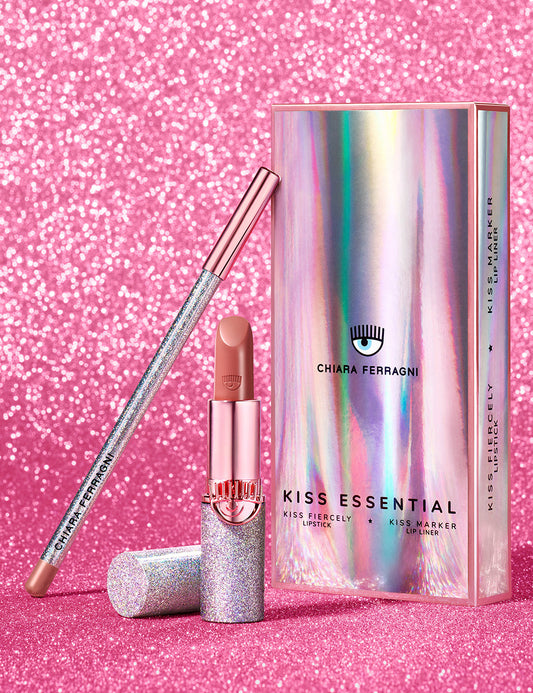 CHIARA FERRAGNI LIP KIT - KISS ESSENTIAL 05