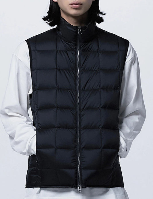 TAION HI NECK WZIP DOWN VEST