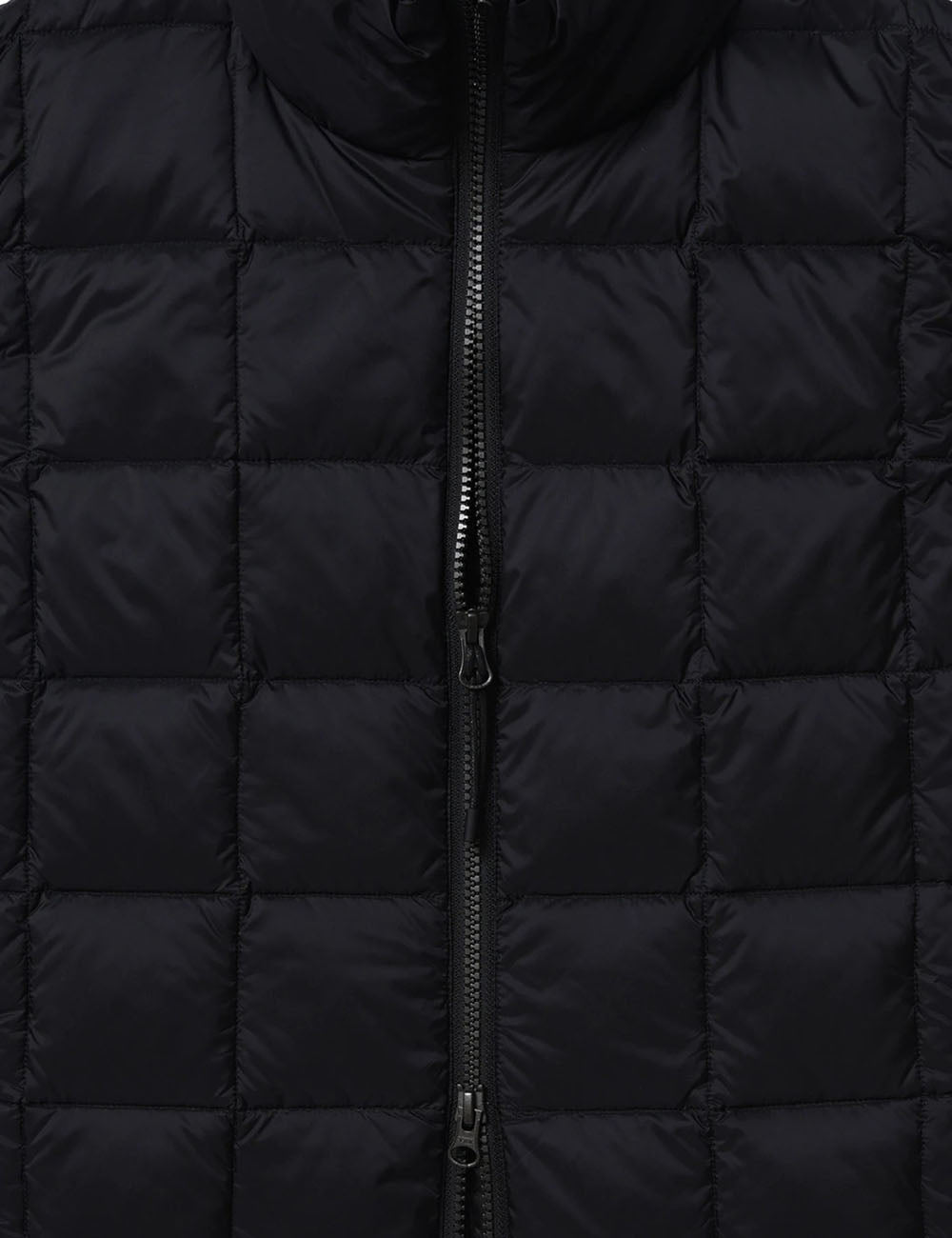 TAION HI NECK WZIP DOWN VEST