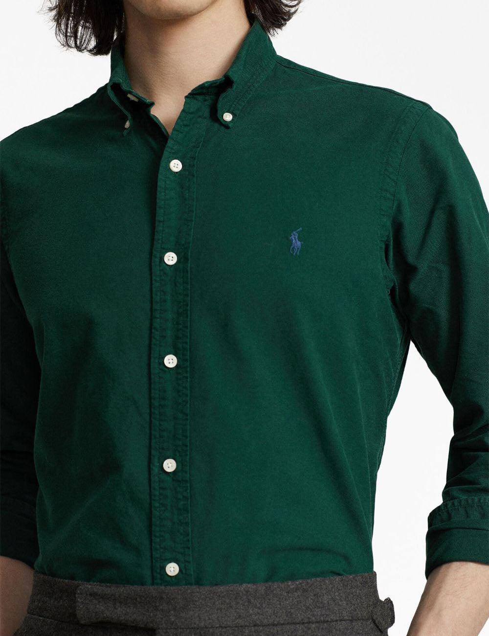 POLO RALPH LAUREN SLBDPPCS-LONG SLEEVE-SPORT SHIRT