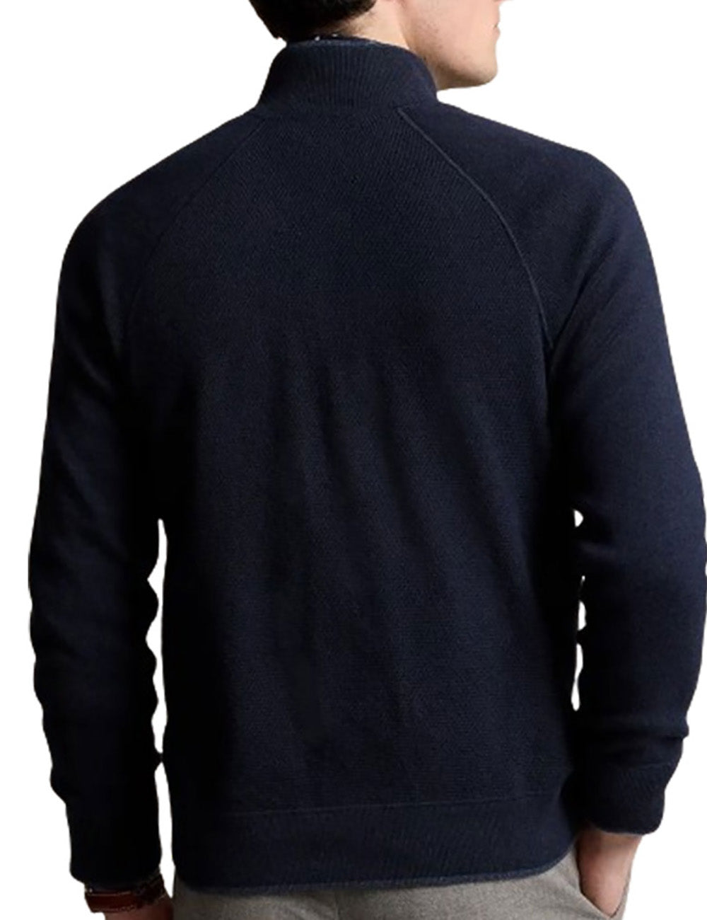 POLO RALPH LAUREN LSTXTBLKFZ-LONG SLEEVE-FULL ZIP POLO RALPH LAUREN