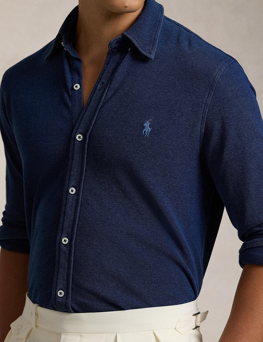 POLO RALPH LAUREN LSFBBDM15-LONG SLEEVE-SPORT SHIRT