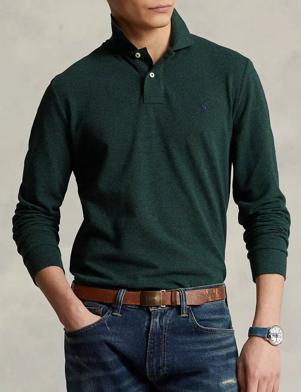 POLO RALPH LAUREN LSKCCMSLM2-LONG SLEEVE-KNIT