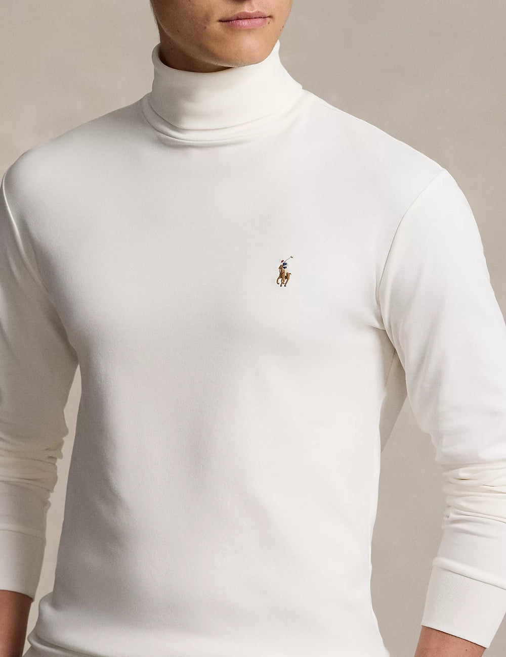 POLO RALPH LAUREN LSTURTLEM1-LONG SLEEVE-KNIT POLO RALPH LAUREN