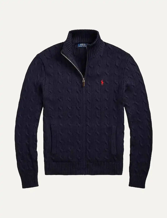 POLO RALPH LAUREN LSCABLEFZPP-LONG SLEEVE-FULL ZIP