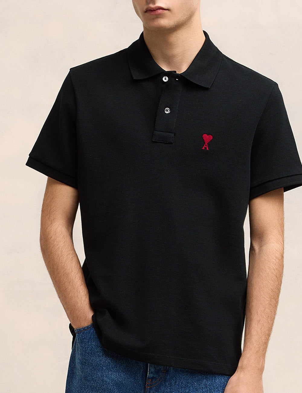 AMI AMI DE COEUR POLO SHIRT AMI