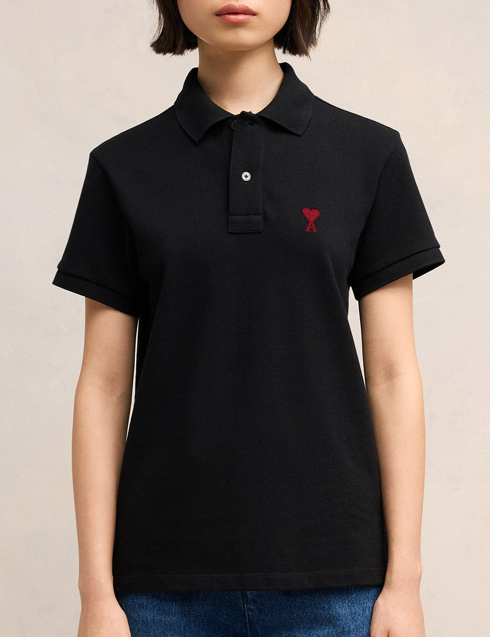 AMI AMI DE COEUR POLO SHIRT AMI