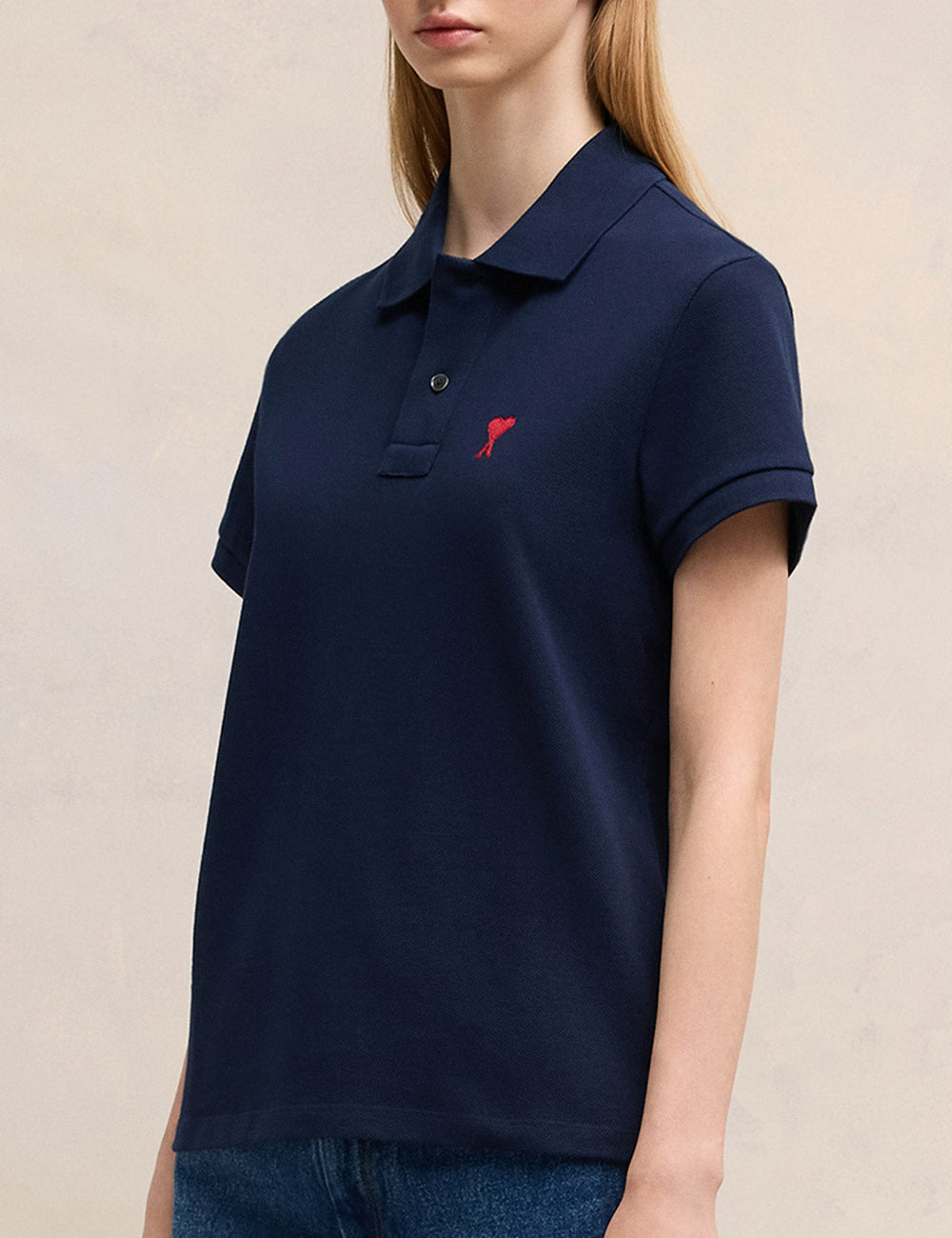 AMI AMI DE COEUR POLO SHIRT AMI