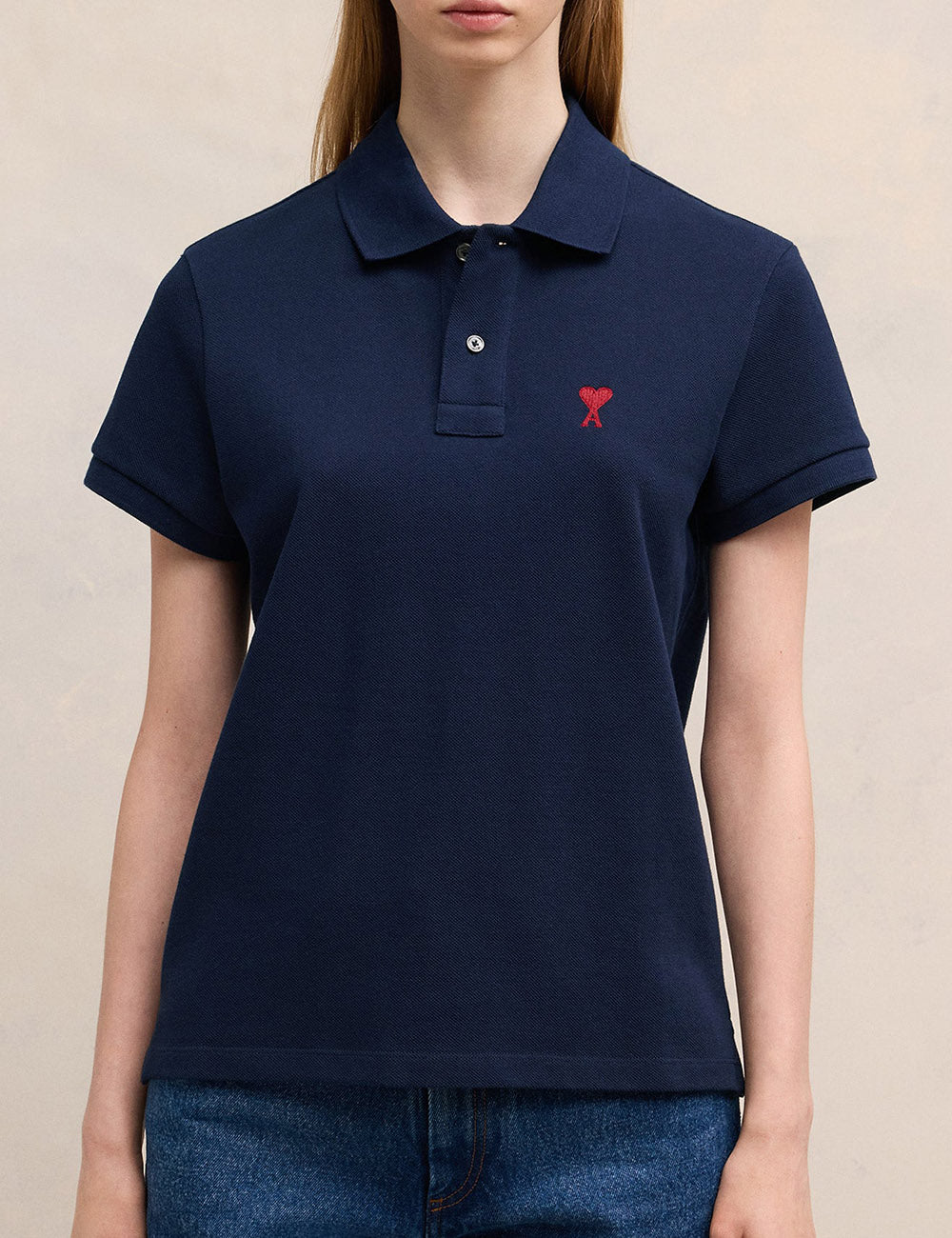 AMI AMI DE COEUR POLO SHIRT AMI