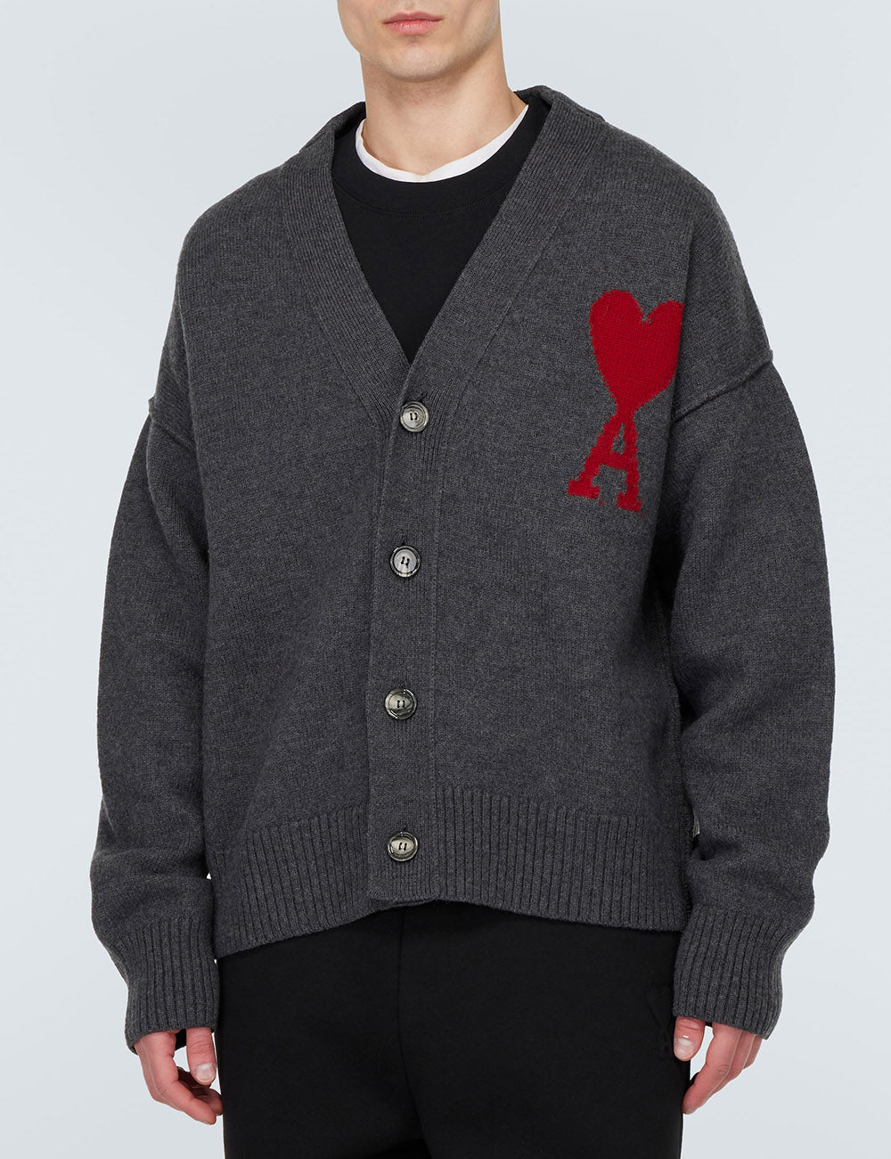 AMI OVERSIZED ADC CARDIGAN AMI