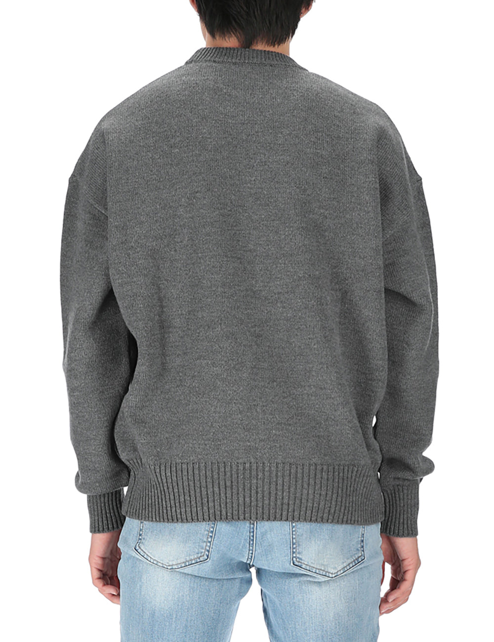 AMI OVERSIZED ADC CREWN SWEATER AMI