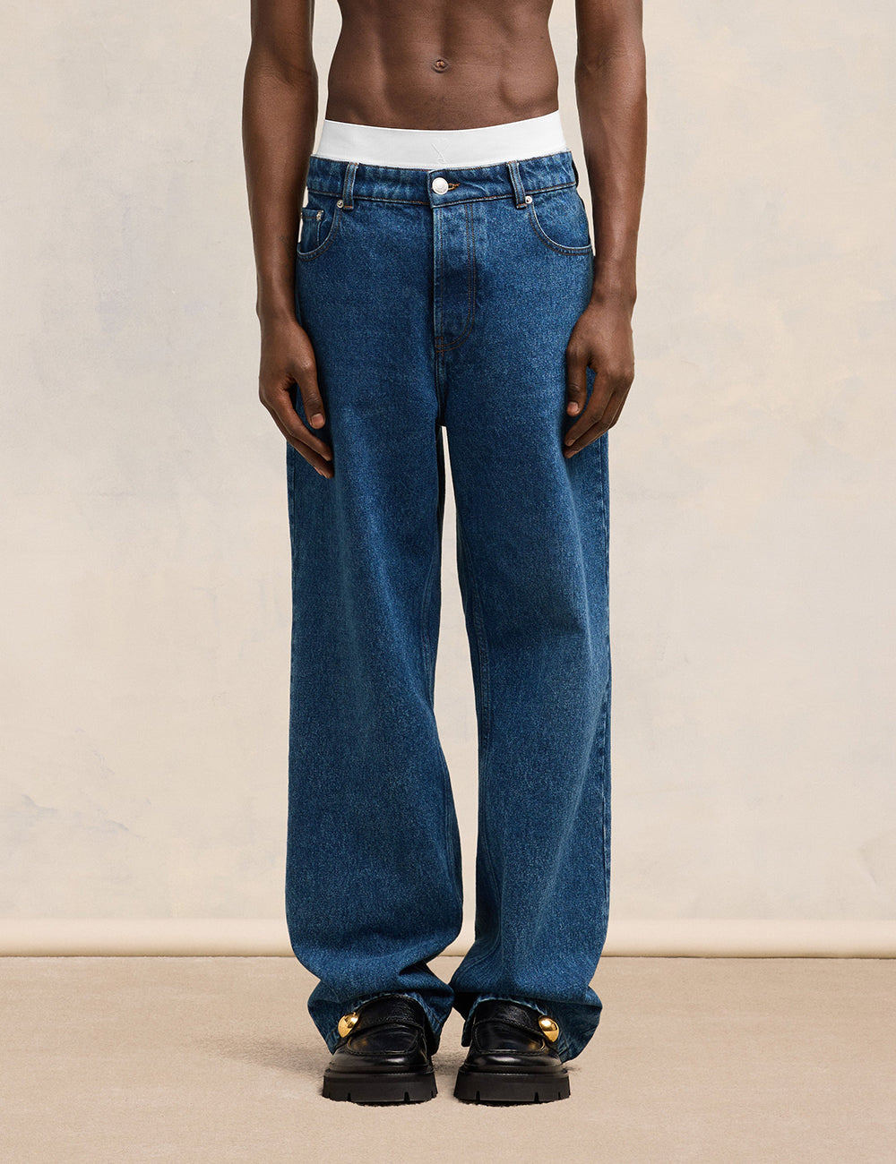 AMI LOOSE/LARGE  LARGE FIT JEANS AMI