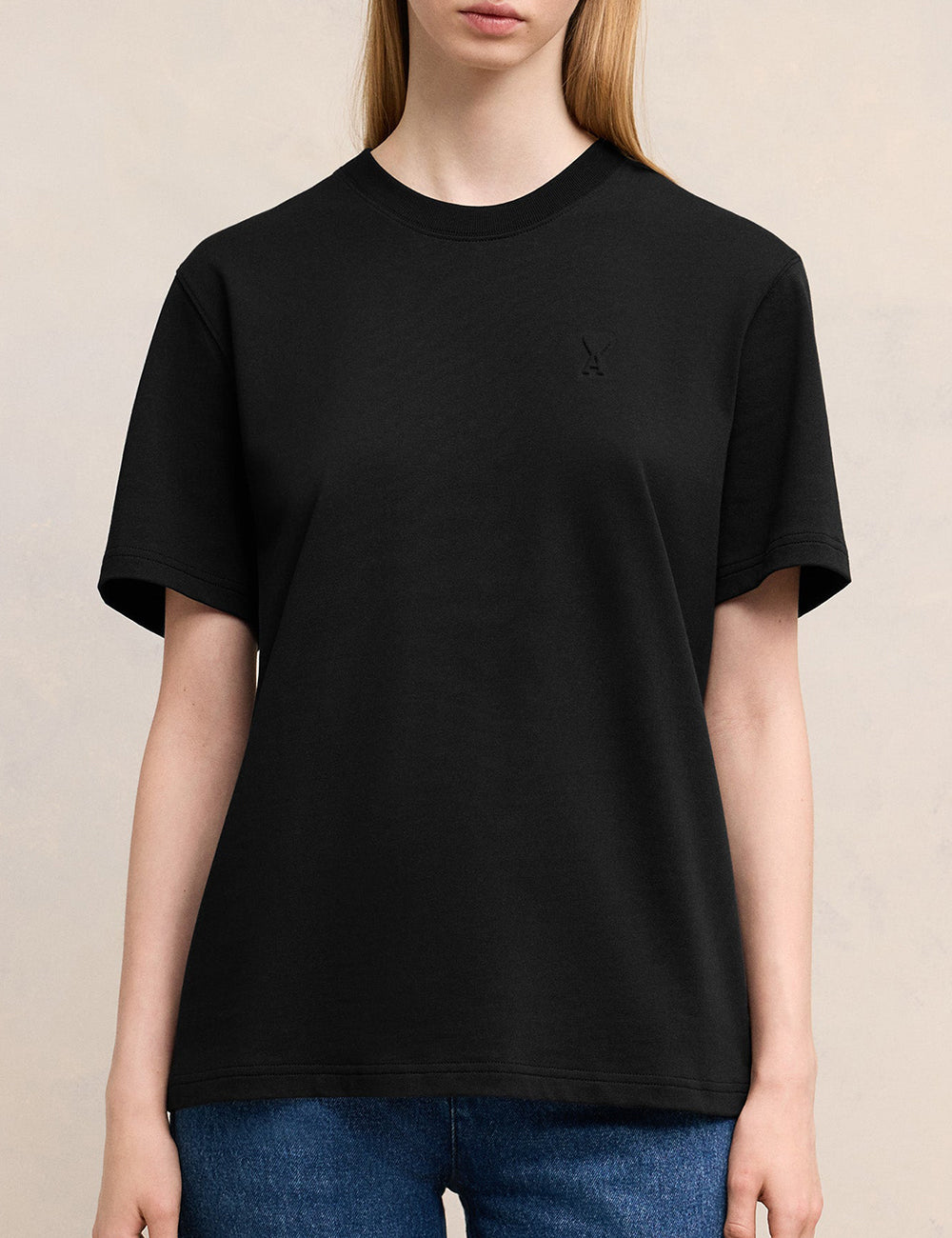 AMI CLASSIC ADC EMBOSSE TSHIRT AMI