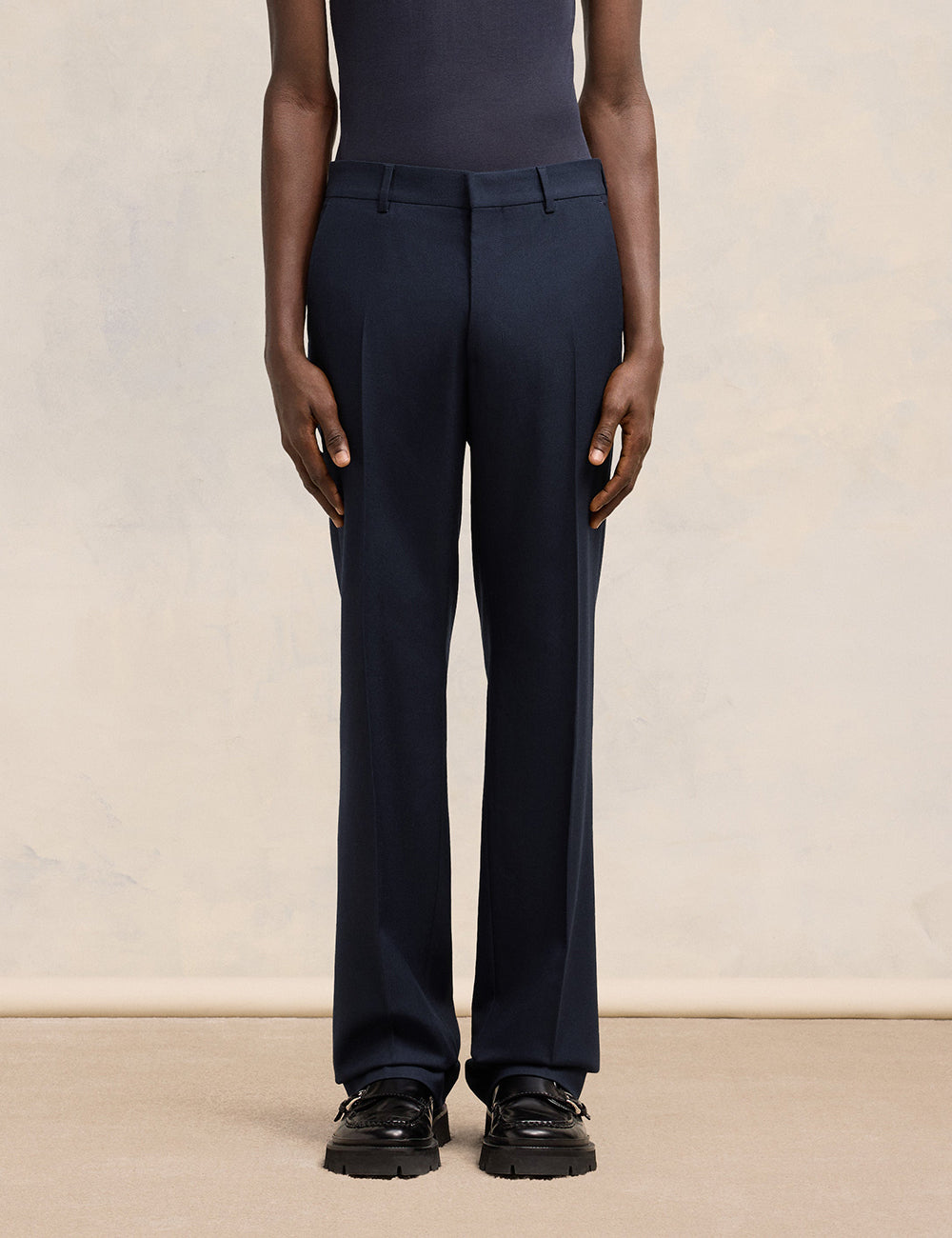 AMI STRAIGHT FIT TROUSERS AMI