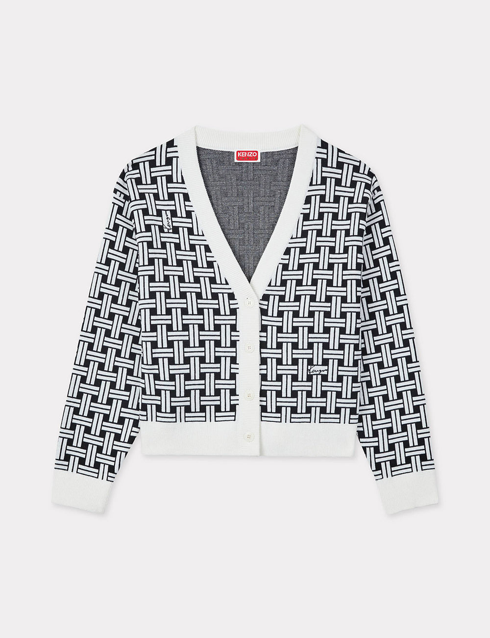 KENZO WEAVE CARDIGAN KENZO