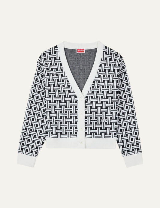 KENZO WEAVE CARDIGAN KENZO