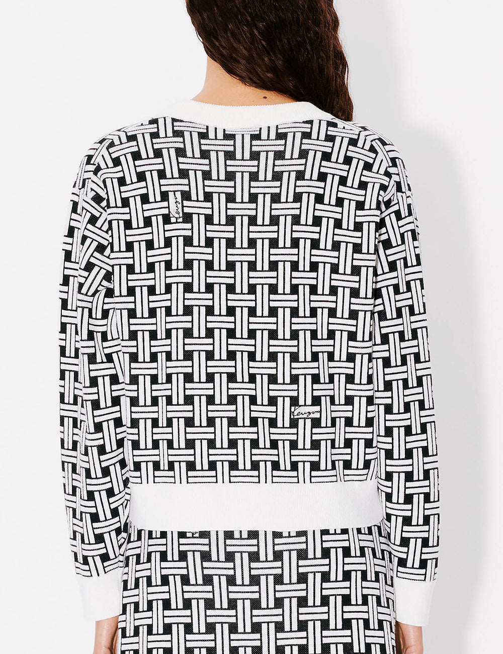 KENZO WEAVE CARDIGAN KENZO