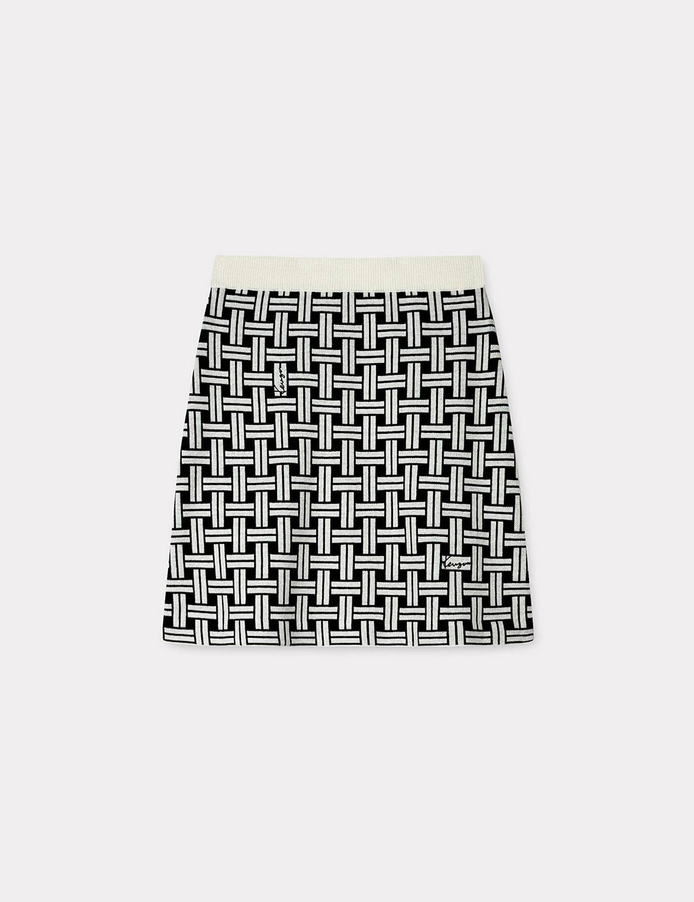 KENZO WEAVE SKIRT KENZO