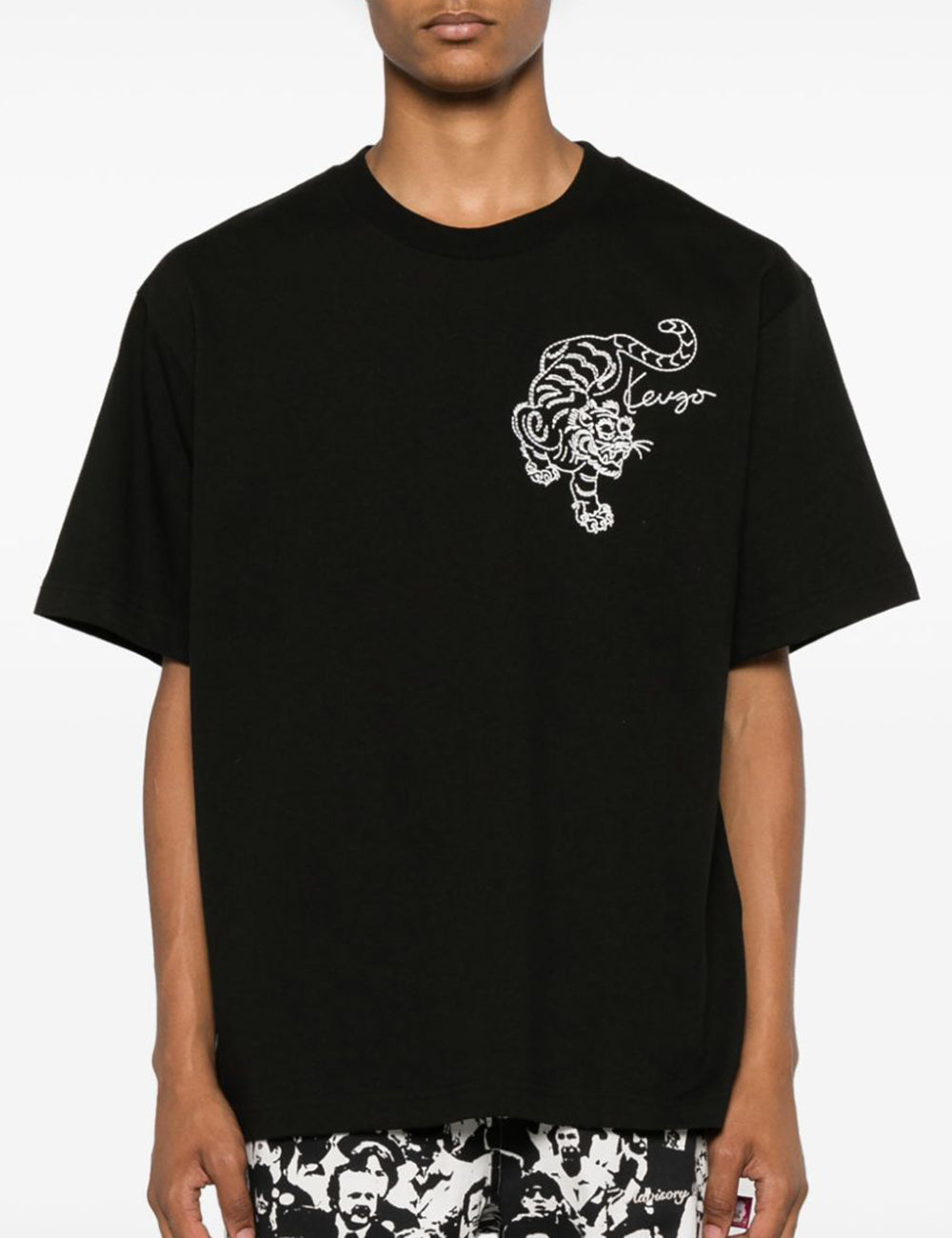 KENZO TIGER EMB OVERSIZE T KENZO