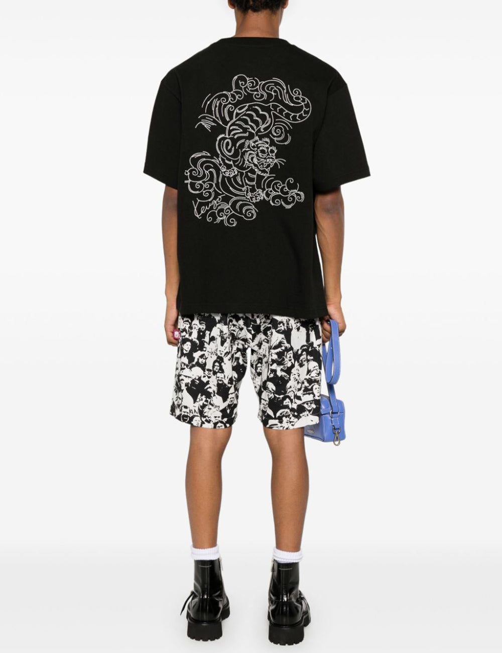 KENZO TIGER EMB OVERSIZE T KENZO