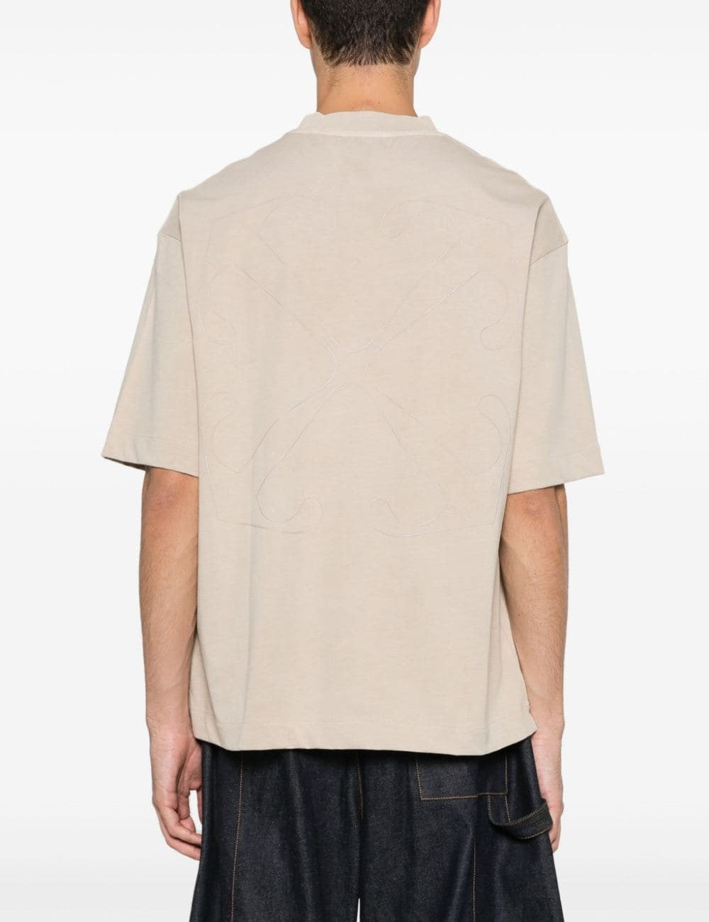 OFF WHITE OUTLINE ARROW SKATE S/S TEE OFF WHITE